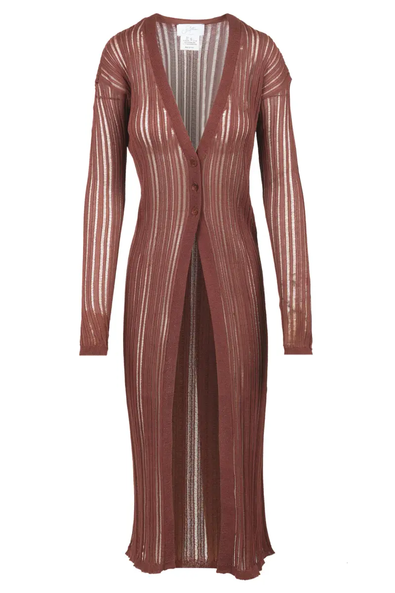 Cardigan - 451618 - Marrone