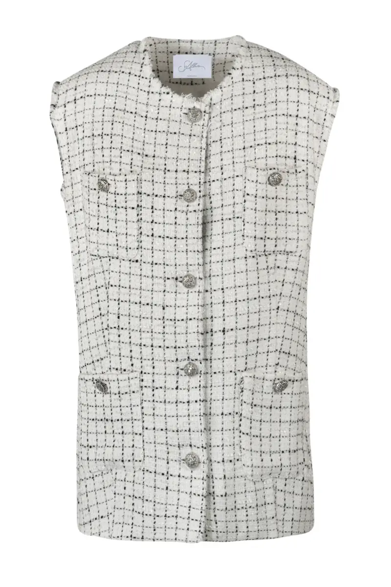 Gilet - 451642 - Bianco/Nero