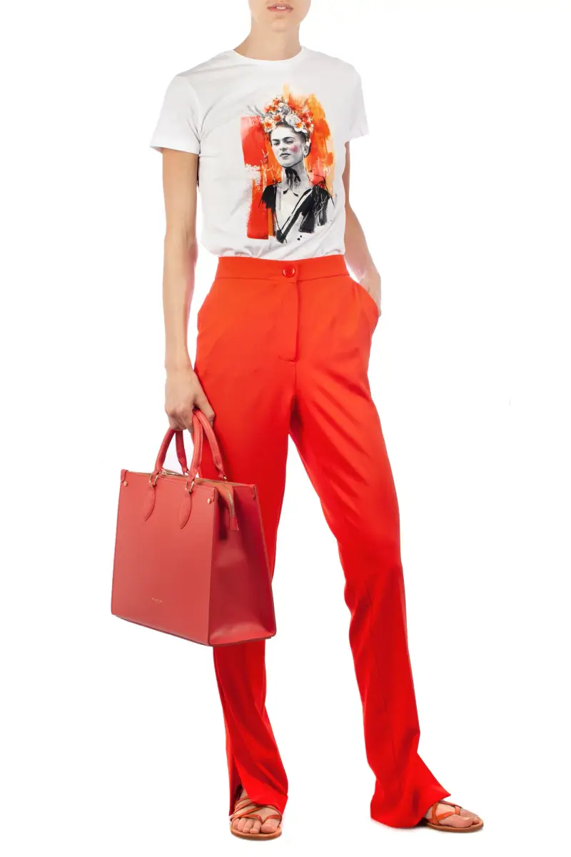 Pantalone - 391497 - Arancione miniatura 2