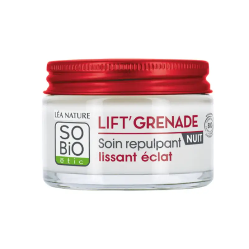 LÉa nature so bio étic Lift'Granade Crema Notte Rimpolpante e Levigante 50 ml