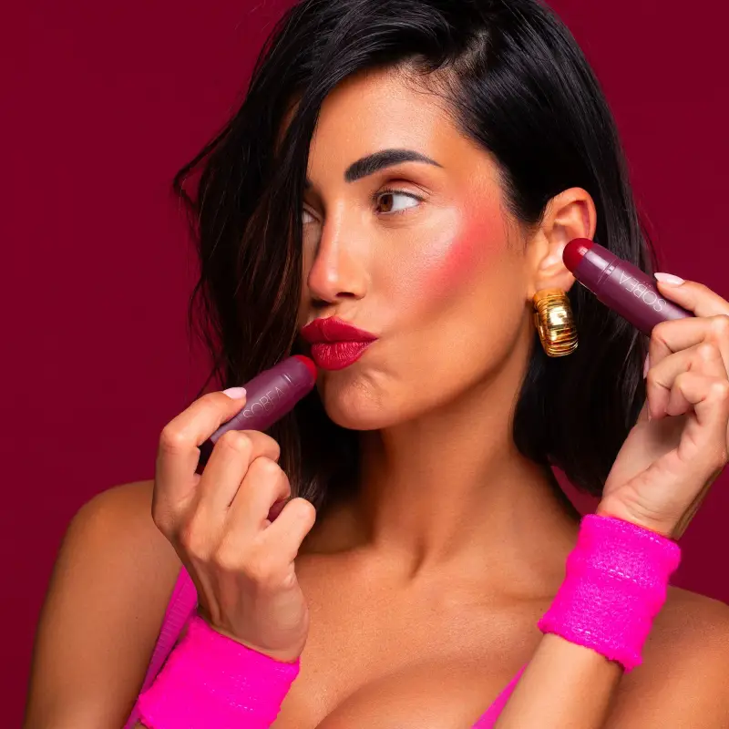 Viso BOOM STICK Blush & Lips Sun Kiss - Rossetti, Blush miniatura 4