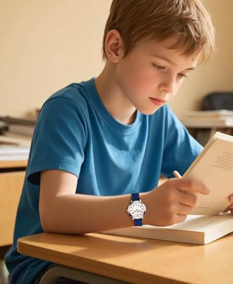 SOCICO Orologio da polso per Bambini, 3ATM/30M Impermeabile per Ragazzi e Ragazze Analogico, Idea Regalo miniatura 3