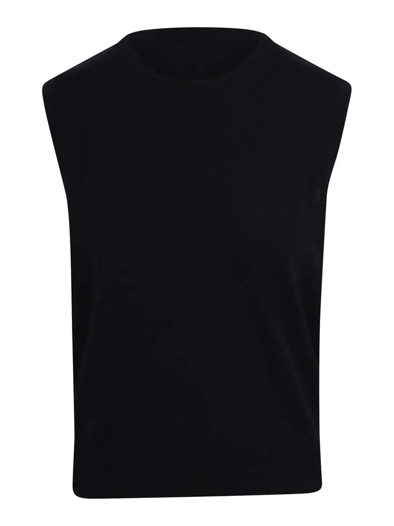 Maglione Smanicato Fargo Extra-Fine Blu