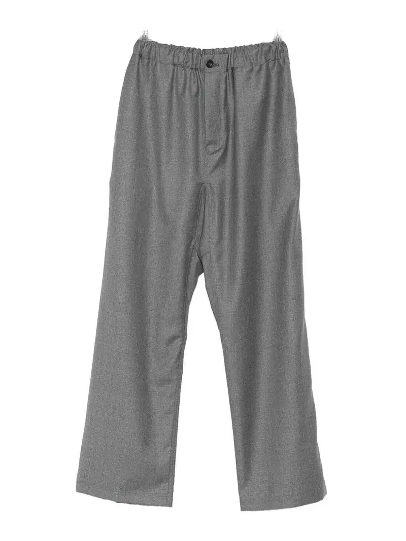 Pantaloni rilassati con cavallo basso Grigio