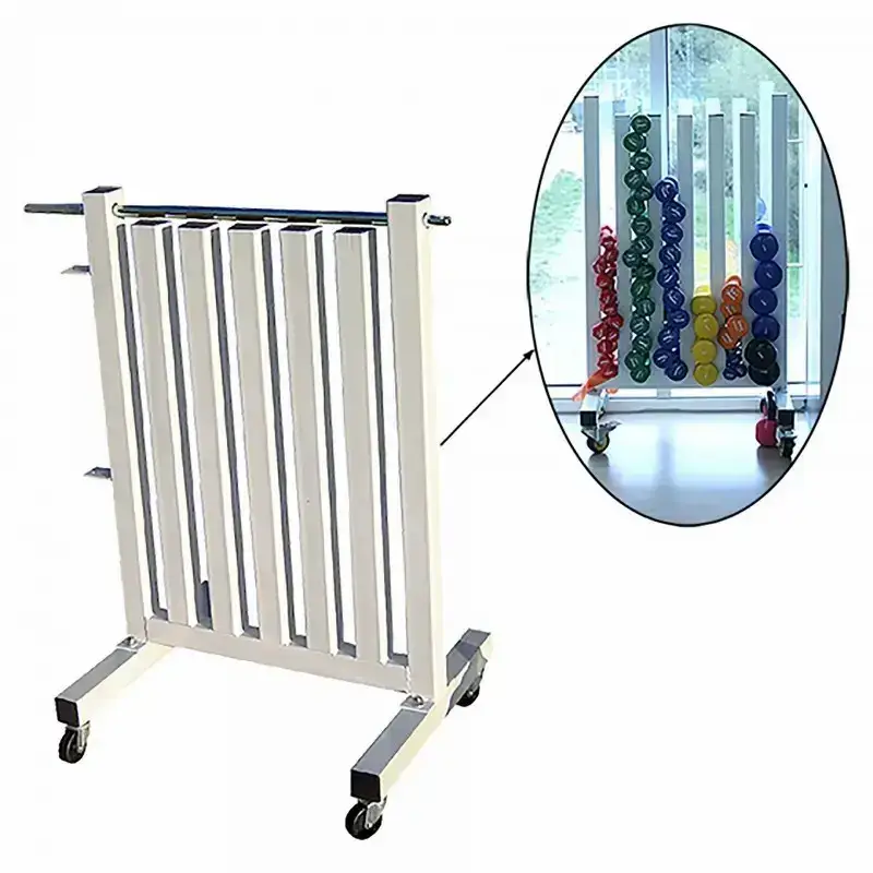 Cavalletto con ruote e barra Softee