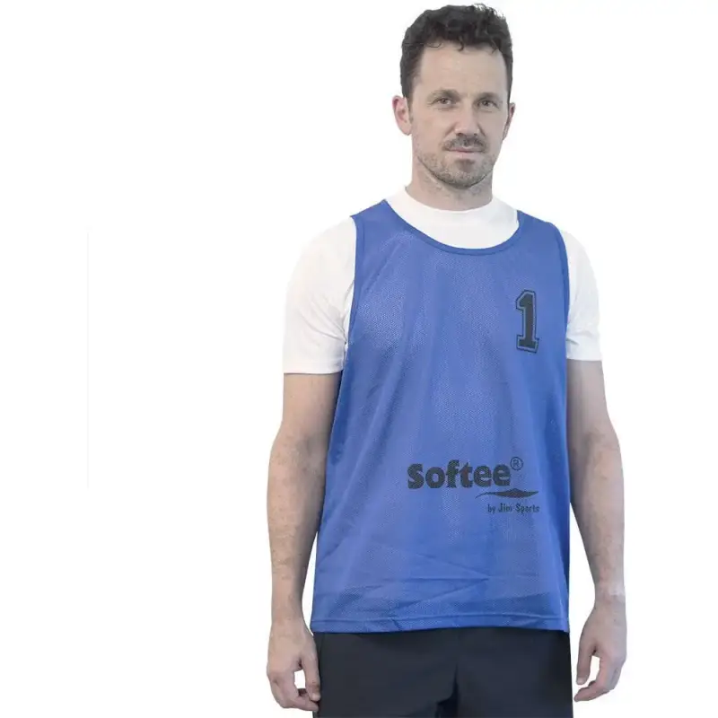 Confezione da 5 canottiere numerate da 11 a 15 Softee