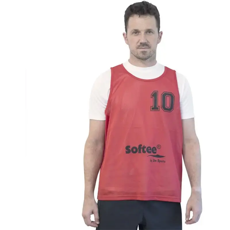 Confezione da 5 canottiere numerate da 11 a 15 Softee