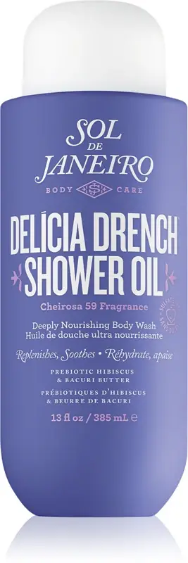 Delicia Drench olio doccia emolliente 385 ml