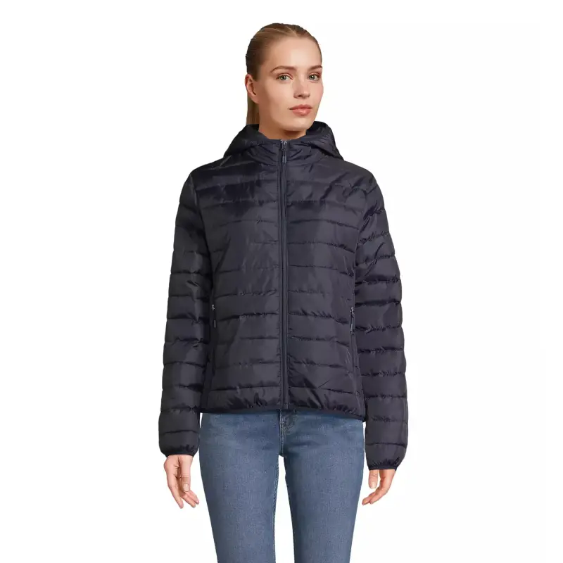 Piumino con cappuccio da donna Sol s Stream