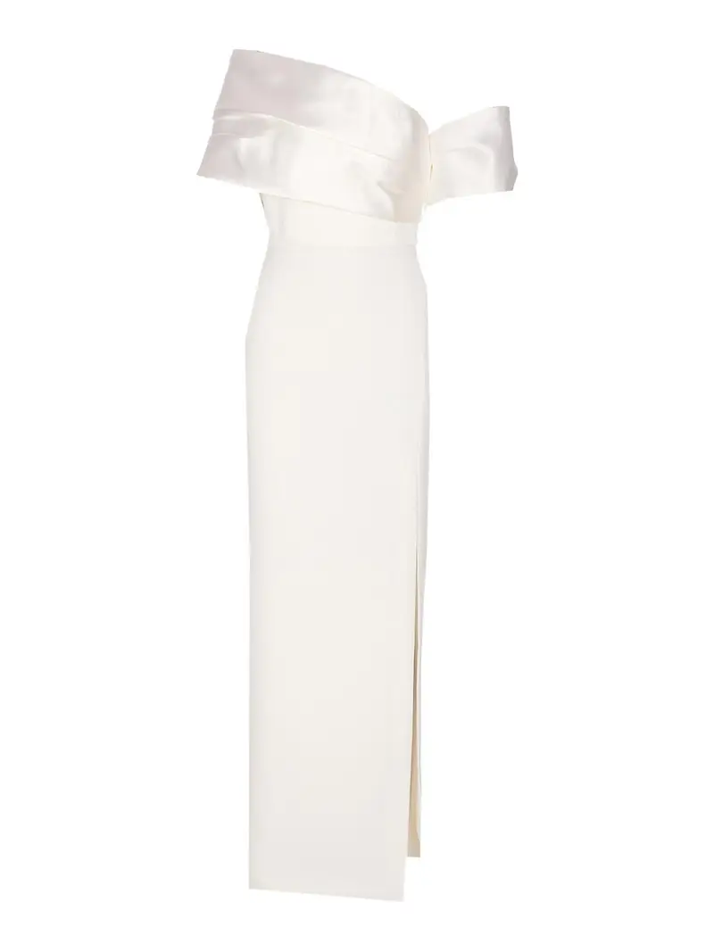 Abito lungo Alexis Bianco