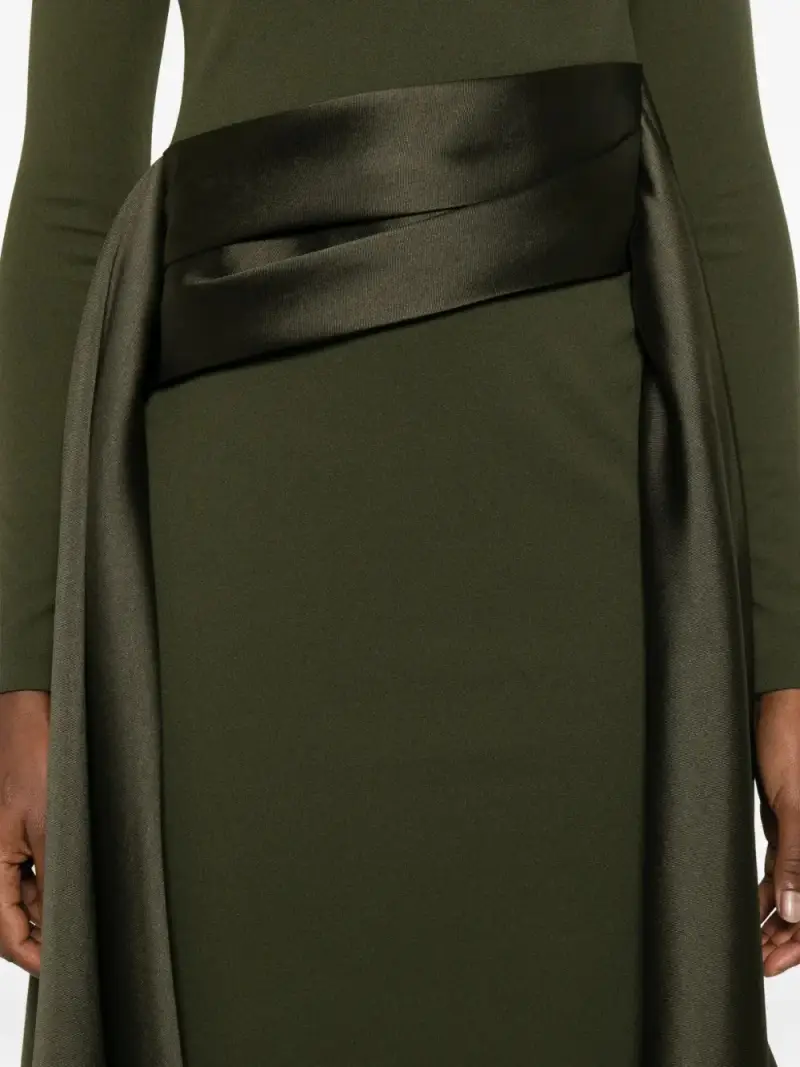 Abito lungo elegante VIOLA miniatura 2