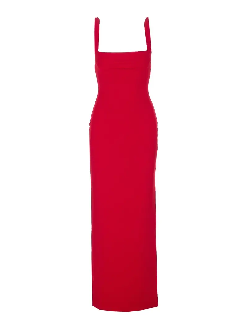 Abito lungo Joni Rosso