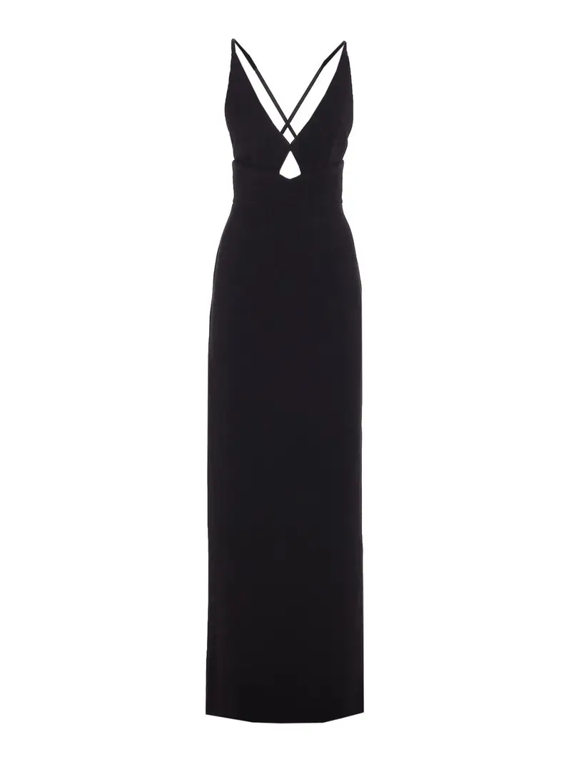 Abito lungo Milly Nero