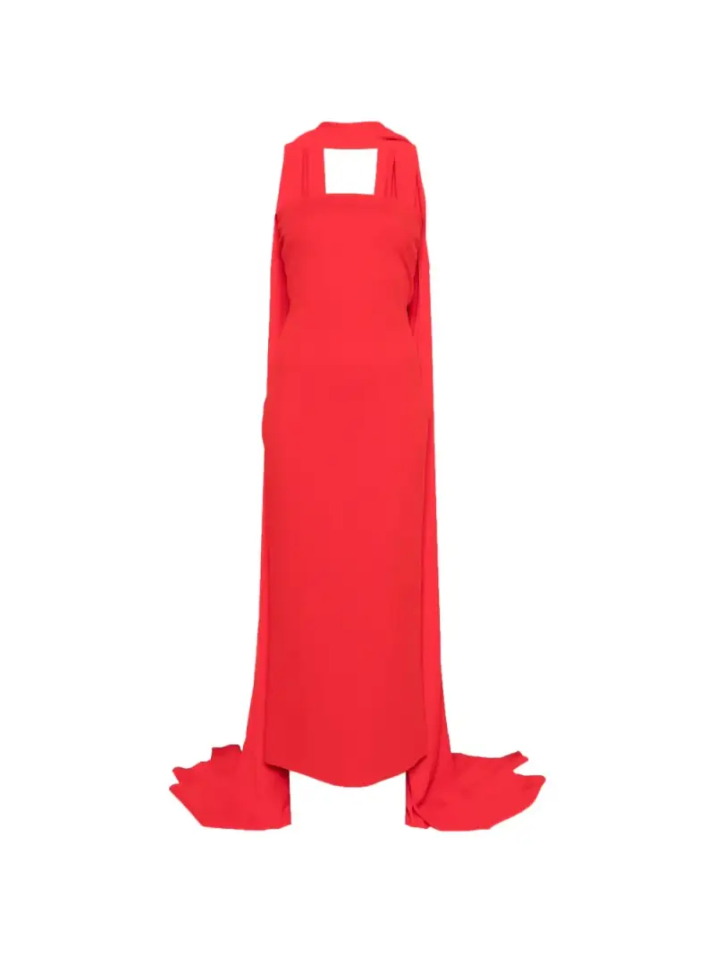 maxi dress martine MARRONE
