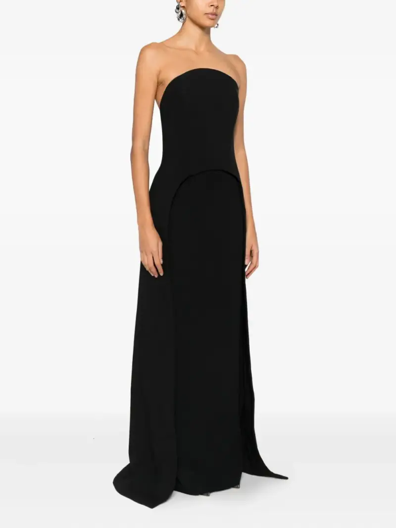 maxi dress solace london NERO miniatura 3
