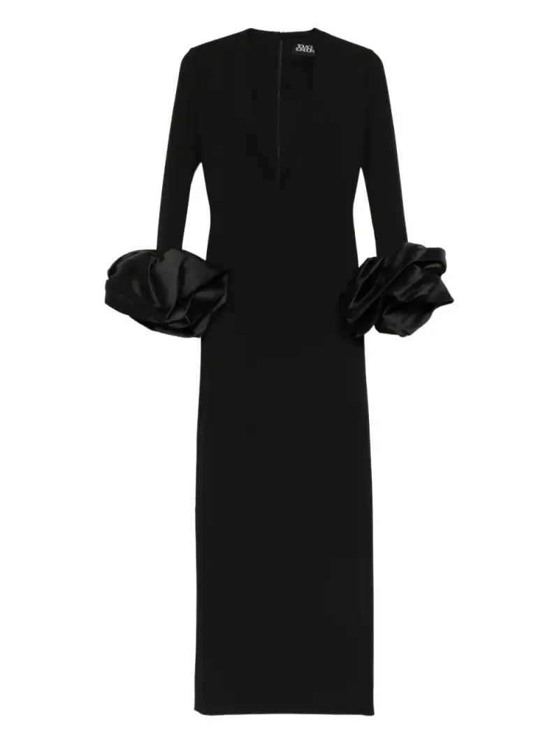 maxi dress solace london NERO
