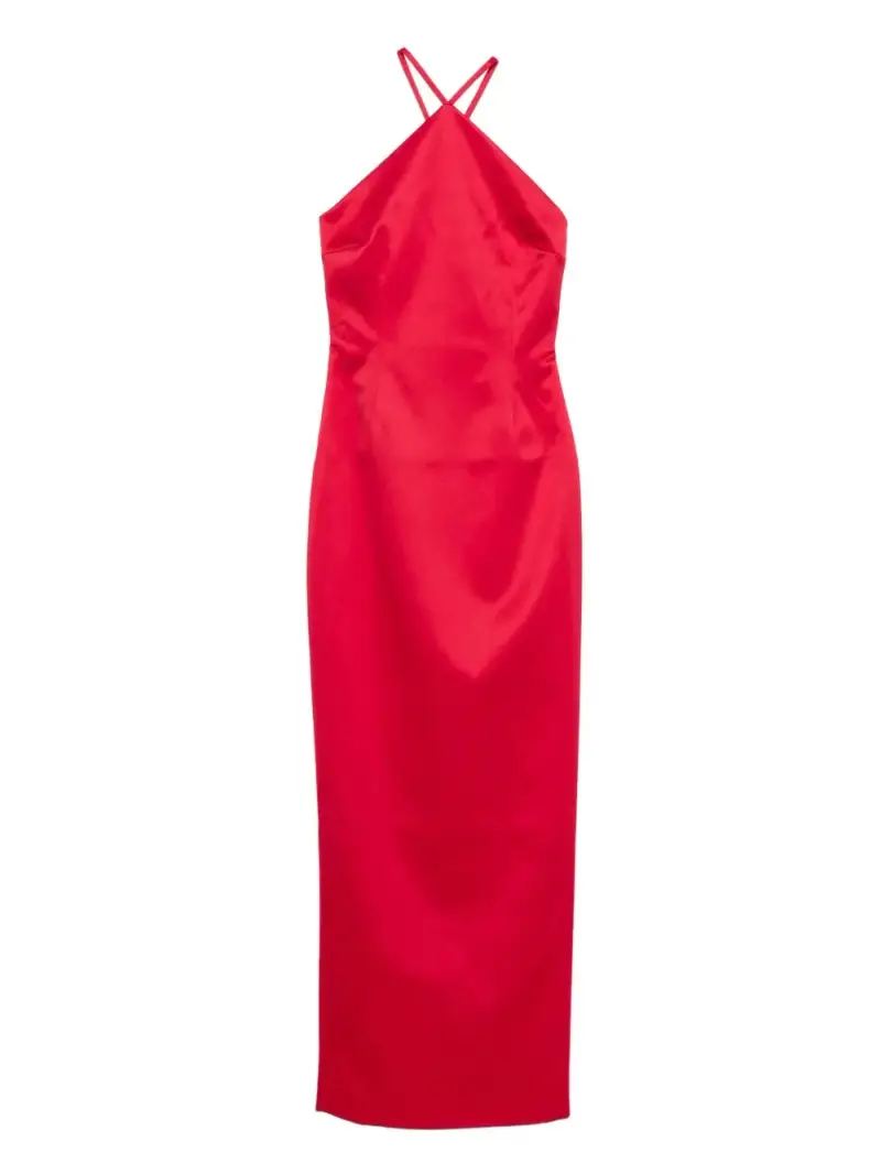 maxi dress solace london ROSSO