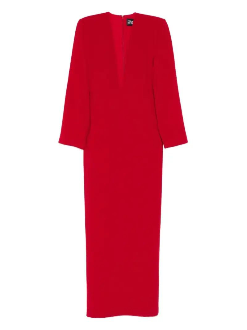 maxi dress solace london ROSSO