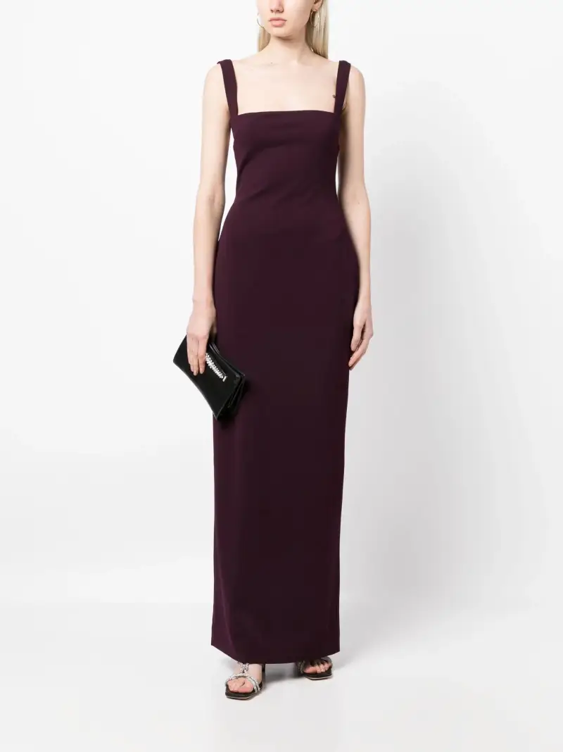 maxi dress solace london ROSSO miniatura 3