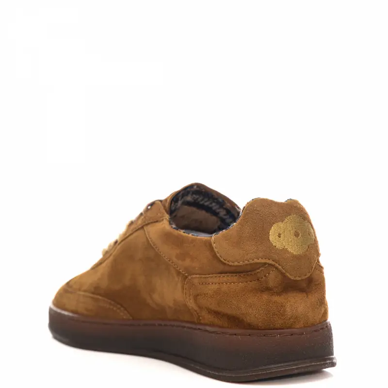 sneakers da uomo akira in suede con lacci in pile bale miniatura 3