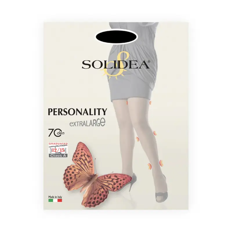 Personality 70 Den Collant Eleganti Compressione 12 15mmHg 2XXL Camel