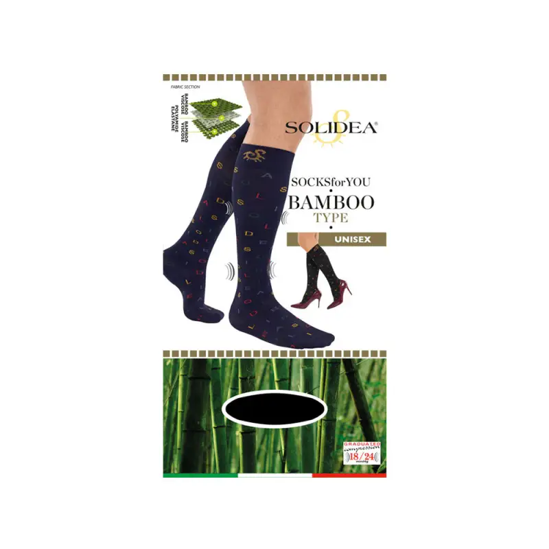 Socks For You Bamboo Type Gambaletti 18 24 mmHg 3L Grigio
