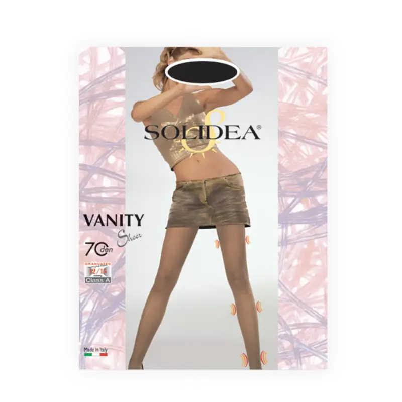 Vanity 70 Sheer Velati Vita Bassa 12 15mmHg 1S Blu Scuro