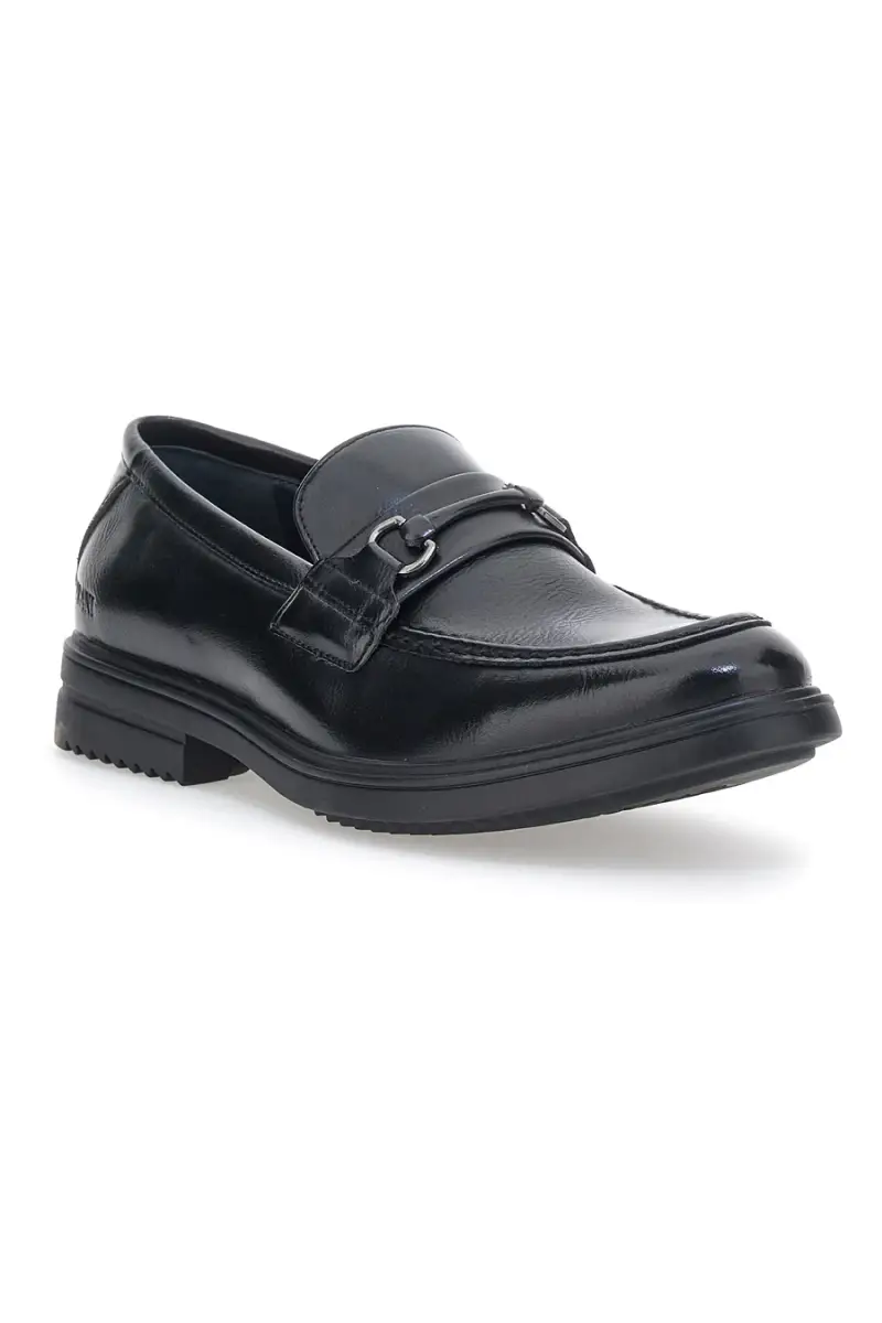 Mocassino Nero con Morsetto Solo Soprani 806 [NERO] miniatura 2