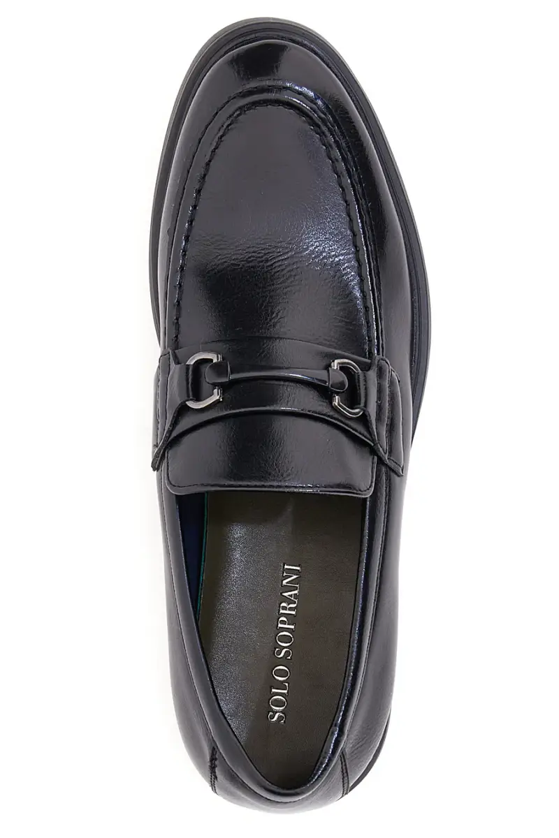 Mocassino Nero con Morsetto Solo Soprani 806 [NERO] miniatura 5