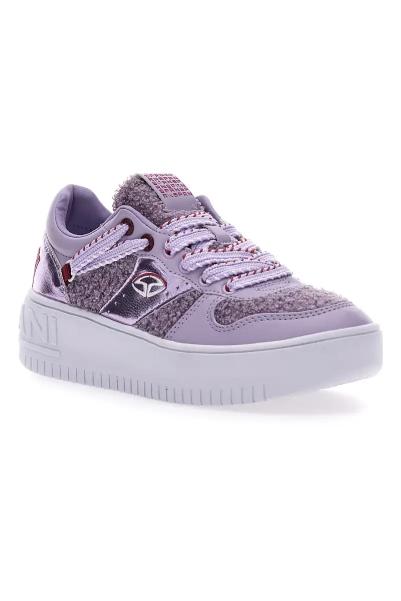 Sneakers Viola Soprani Sport Brescia Fur [LILLA] miniatura 2