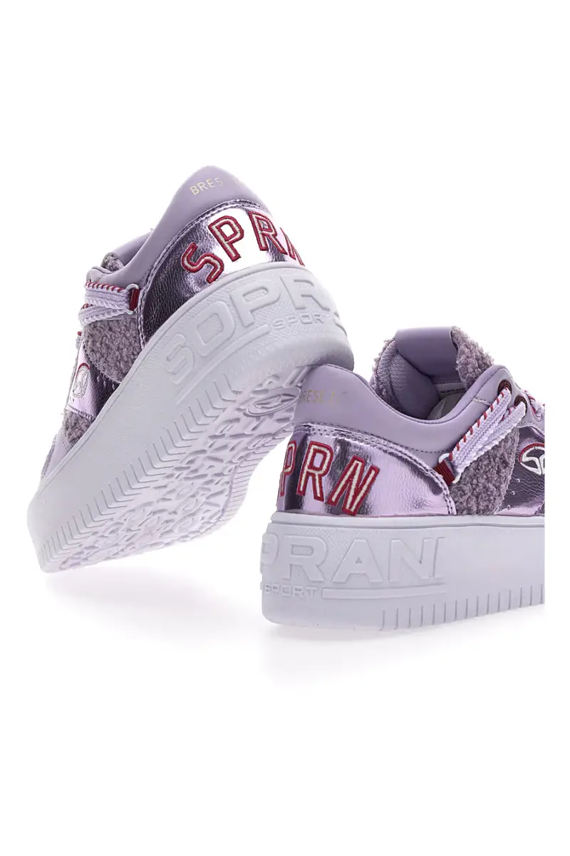 Sneakers Viola Soprani Sport Brescia Fur [LILLA] miniatura 5