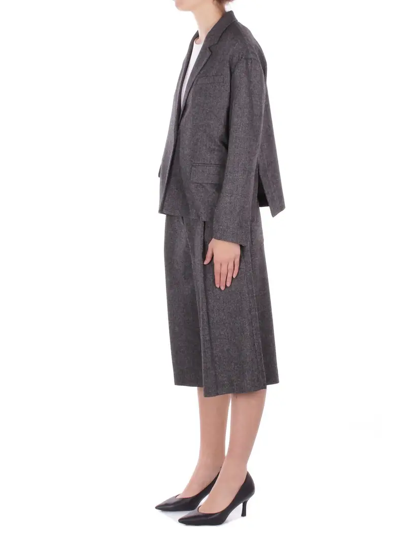 Solotre Bermuda Donna Grigio 3925102 miniatura 2