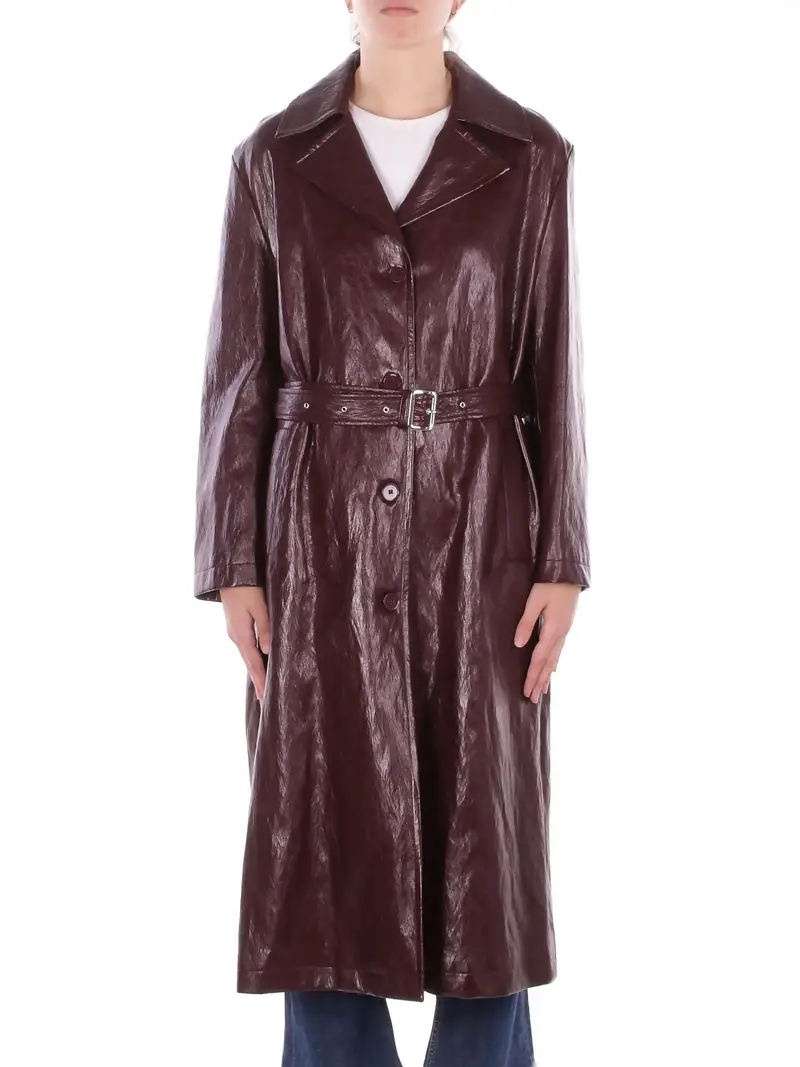 Cappotto Donna Vino