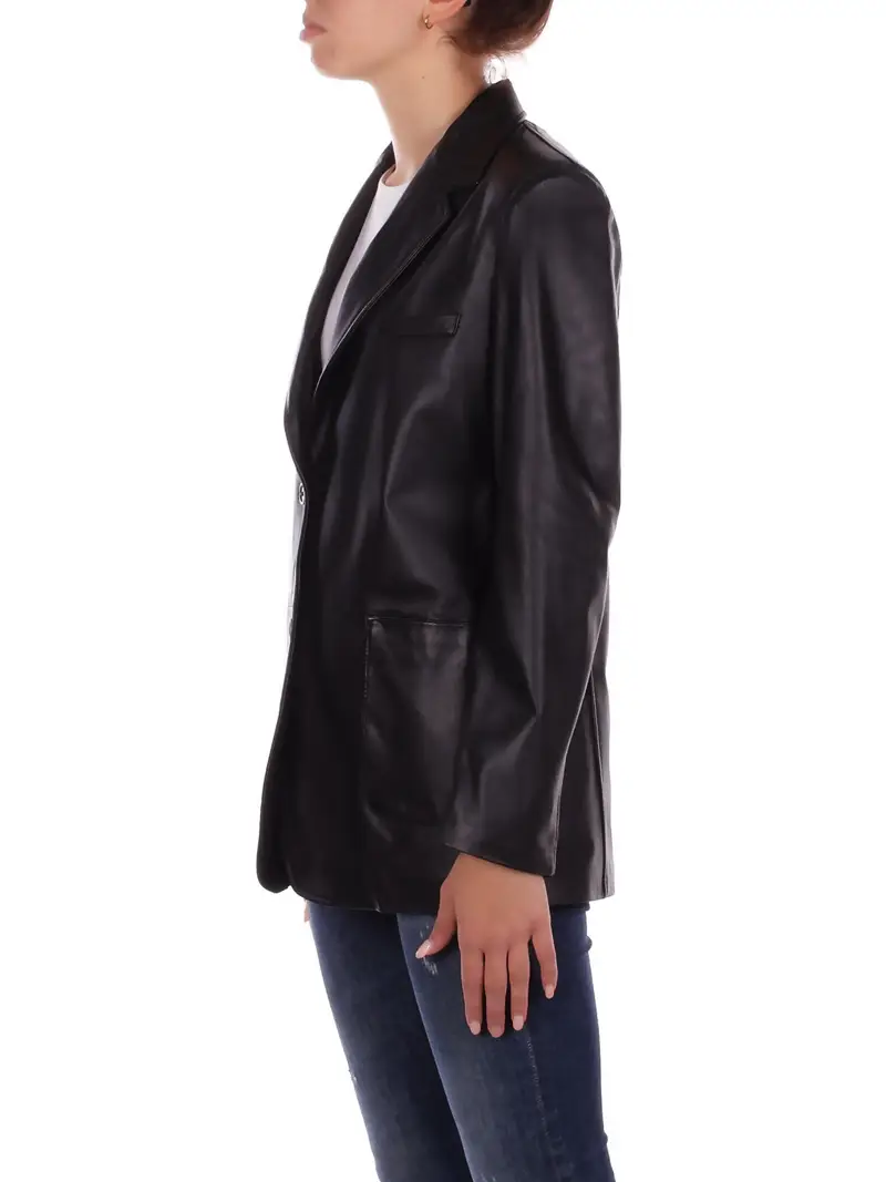 Giacca Donna SOLOTRE Nero Jacket miniatura 2