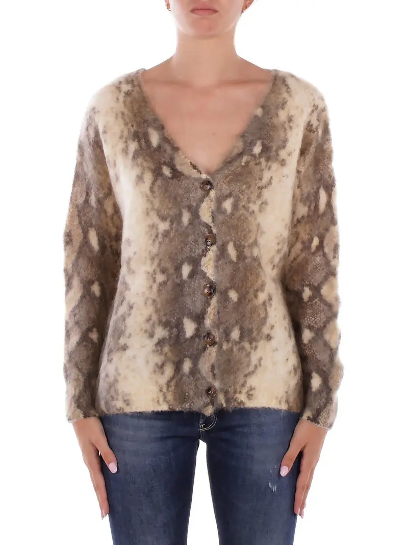 Solotre Cardigan Donna Grigio 2855816