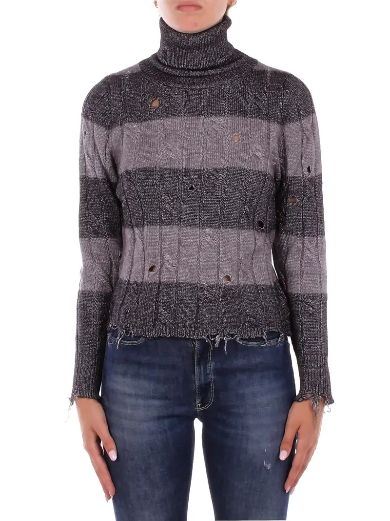 Maglia Donna SOLOTRE Nero argento