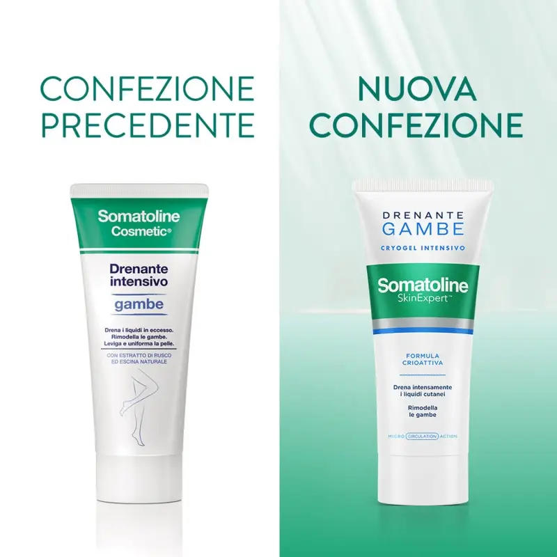 Drenanti Drenante Gambe Cryogel Intensivo - Crema glutei e gambe miniatura 2