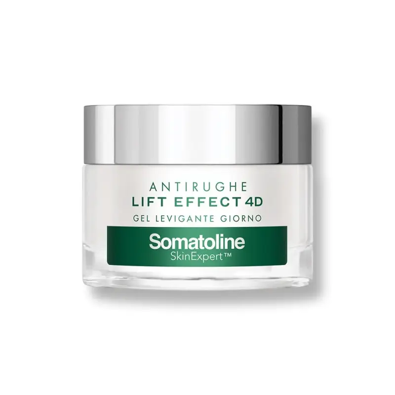 Lift Effect 4D Crema Giorno Gel Filler Antirughe - Trattamento antietà pelli mature,Trattamento viso antirughe,Siero antirughe