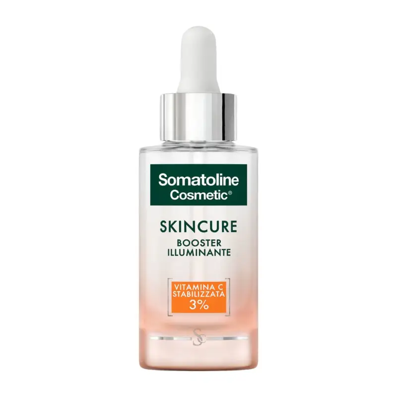 Skincure Booster Illuminante - Vitamina C 3% - Siero viso illuminante