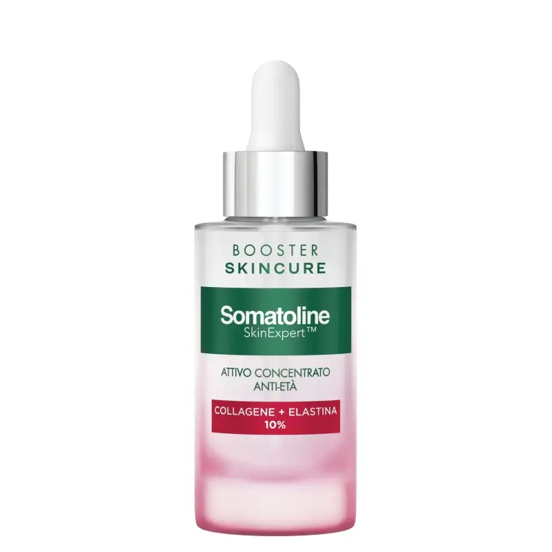 Skincure Booster Ridensificante - Collagene + Elastina 10% - Trattamento antietà pelli mature, Siero antirughe miniatura 2