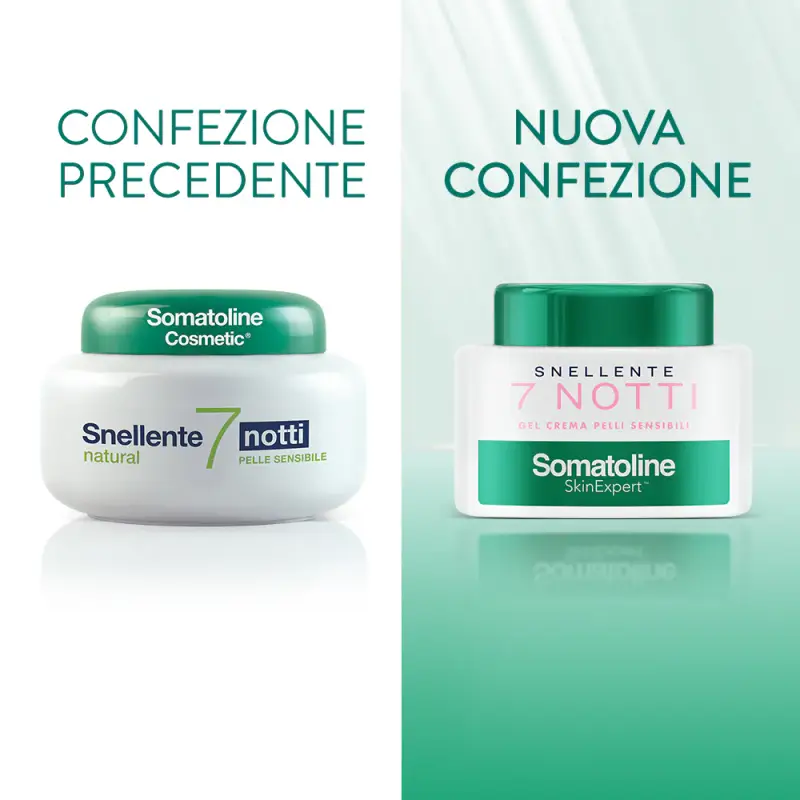Snellenti Snellente 7 Notti Gel Crema Pelli Sensibili - Crema glutei e gambe, Crema rassodante pancia miniatura 3