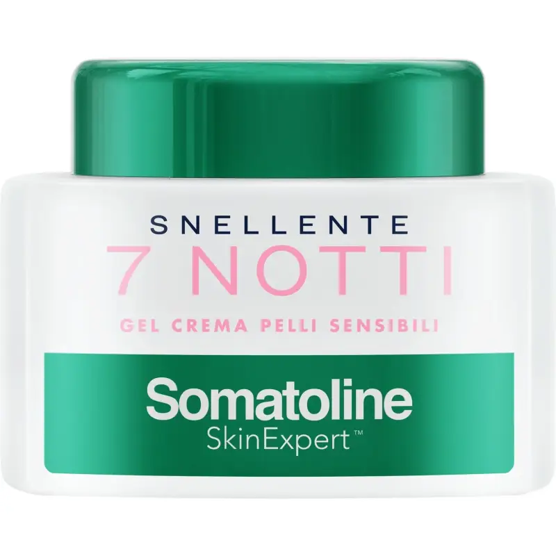 Snellenti Snellente 7 Notti Gel Crema Pelli Sensibili - Crema glutei e gambe,Crema rassodante pancia