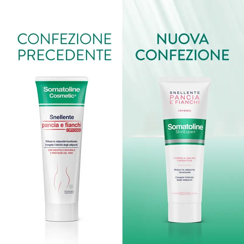 Snellenti Snellente Pancia e Fianchi Cryogel - Crema rassodante pancia miniatura 2