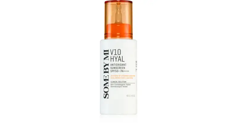 V10 Hyal antiossidante crema lenitiva e protettiva intensa SPF 50+ 40 ml