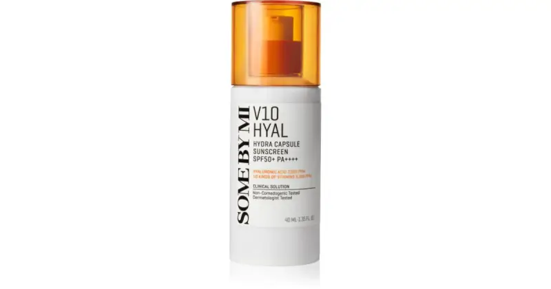 V10 Hyal Hydra Capsule crema protettiva per pelli sensibili e intolleranti SPF 50+ 40 ml