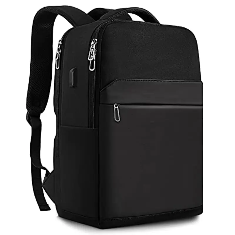 SONAMBULO Zaino Porta PC,Zaino Uomo Zaino per PC Portatile con Caricatore USB,Zaino per Laptop da 15.6 Pollici Notebook,Zaino per Computer,Zaino Impermeable da Lavoro Uomo per Scuola,Lavoro o Viaggio