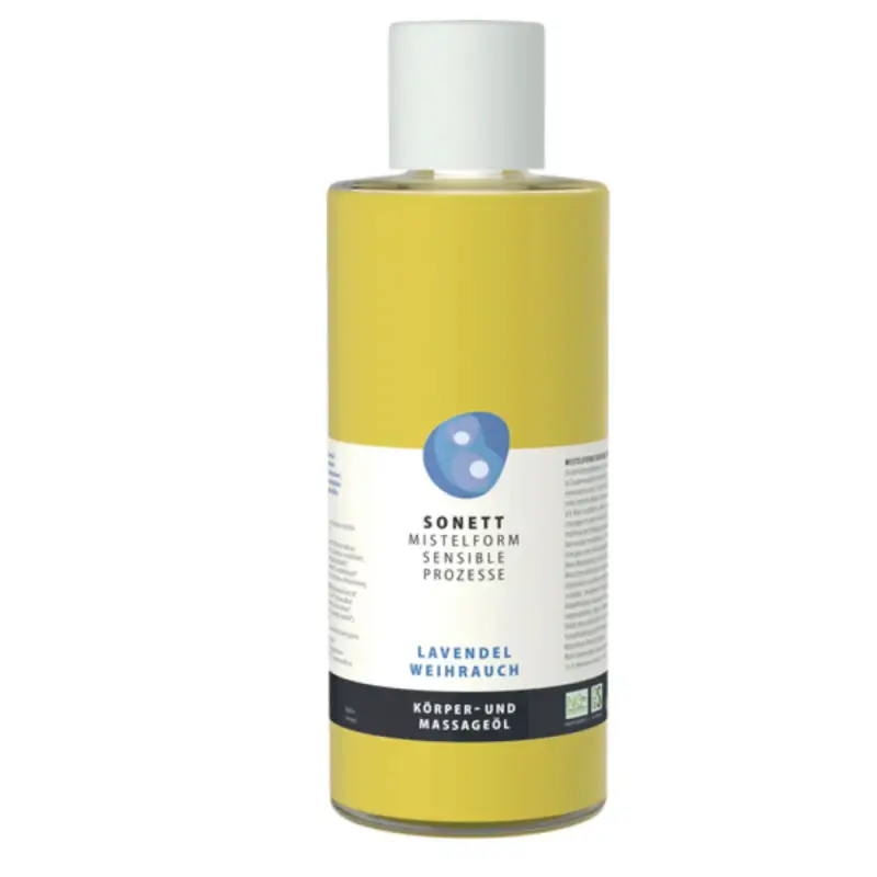 MISTELFORM SENSIBLE PROZESSE Olio per Massaggi e per il Corpo, 485 ml incenso e lavanda