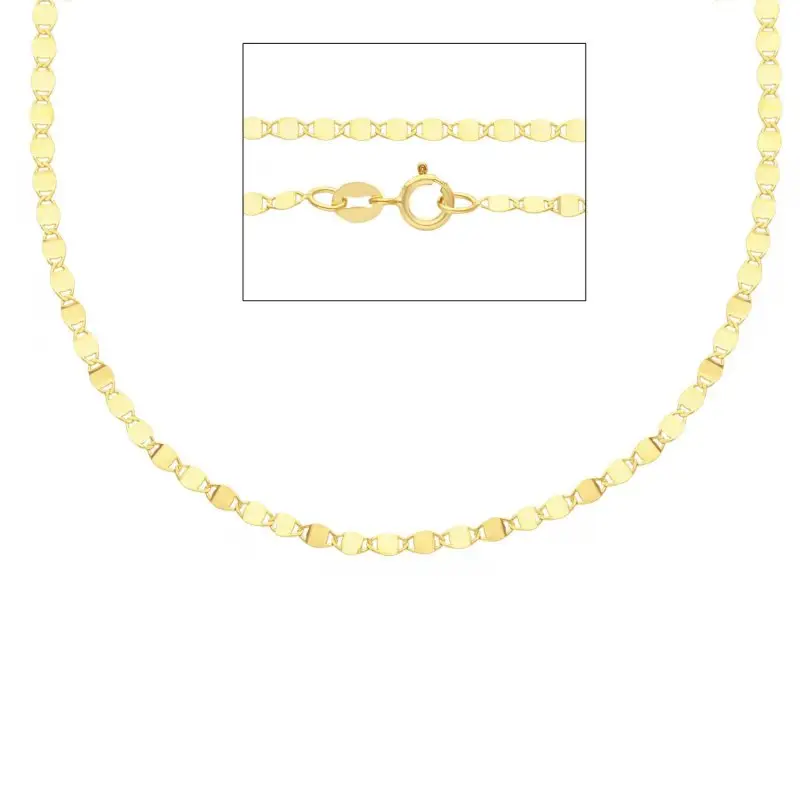 Catena Girocollo In Oro Giallo 18 Carati 45Cm - Songa Antonio