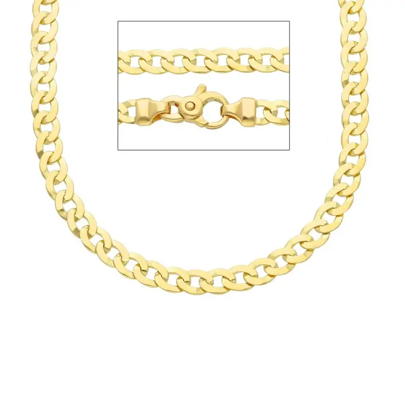 Catena Girocollo In Oro Giallo 18 Carati 50Cm - Songa Antonio