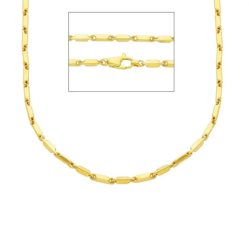 Catena Girocollo In Oro Giallo 18 Carati 50Cm - Songa Antonio